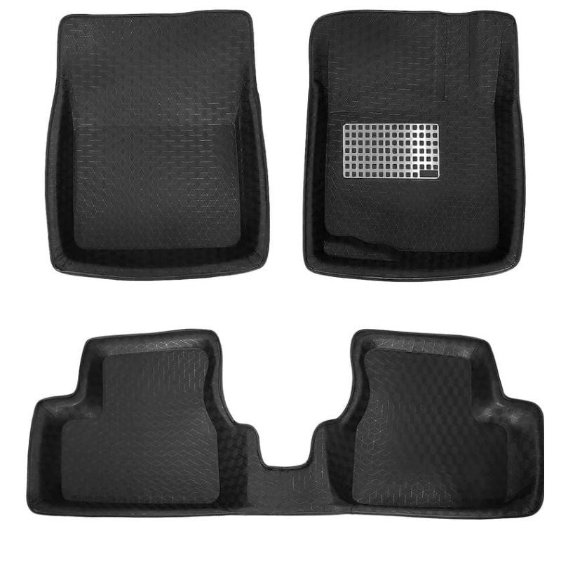 Autorepute All Vehicle Fit 5D Premium Car Floor Mats – More Than 80% Floor Coverage