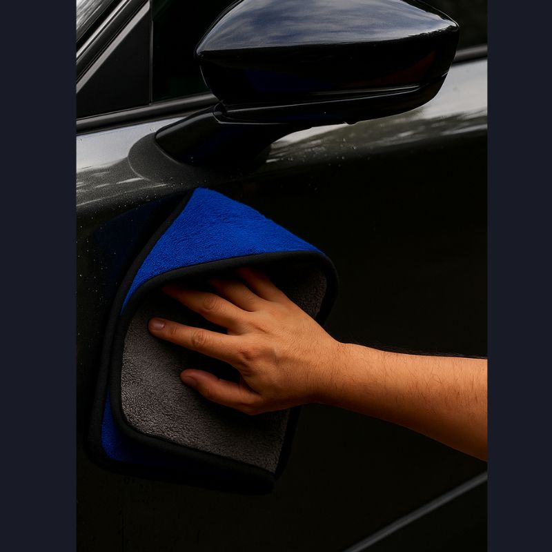 AutoRepute Premium Microfiber Car Cleaning Cloth – Ultra Soft, Scratch-Free & Lint-Free Car Detailing Towel | Highly Absorbent Microfiber Cloth for Car Washing, Drying & Polishing