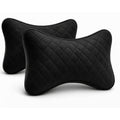 Autorepute Premium Memory Foam Car Neck Pillow – Ergonomic Headrest Cushion for Comfortable Driving (Universal Fit)