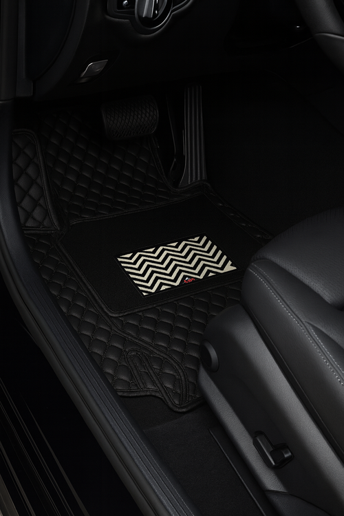 AutoRepute Signature 9D Luxury Car Mats – Precision Fit for Hyundai Venue , Creta, Verna, Exter, Alcazar, grand i10, Aura & more , choose your car model)