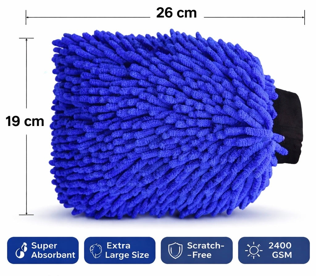 AutoRepute Ultimate Car Cleaning Kit – Microfiber Cloth, Glove, Duster & Car Trash Bin | Complete Interior & Exterior Cleaning Set