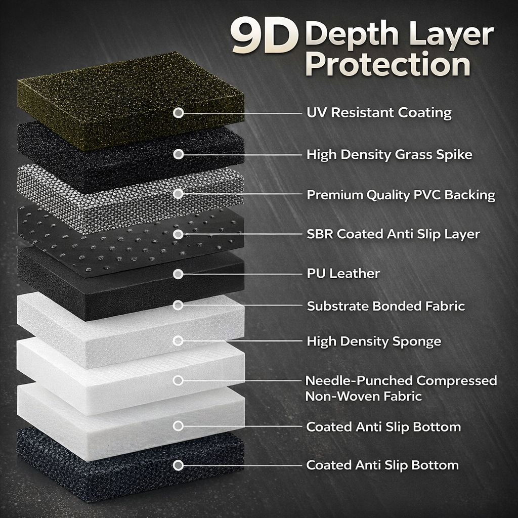 AutoRepute Signature 9D Luxury Car Mats – Precision Fit for Renault (Kiger, Triber, Duster, Kwid & Capture, Choose Your Car Model)