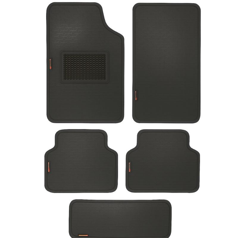 Autorepute All Vehicle Fit Premium Tray Car Mats – More Than 80% Floor Coverage