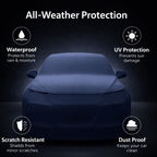 Autorepute All-Weather Car Body Cover – Water, Scratch & UV Protection (Fabric Options Available)  For Mahindra ( Xuv7xo, Xuv700, Be6, Xev9e, Xuv3xo, Scorpio N, Thar, Thar Roxx, Xuv300 & More, Choose Your Car Model)