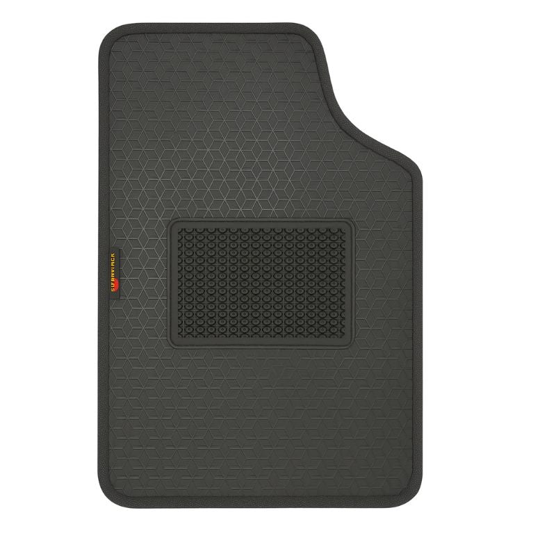 Autorepute All Vehicle Fit Premium Tray Car Mats – More Than 80% Floor Coverage