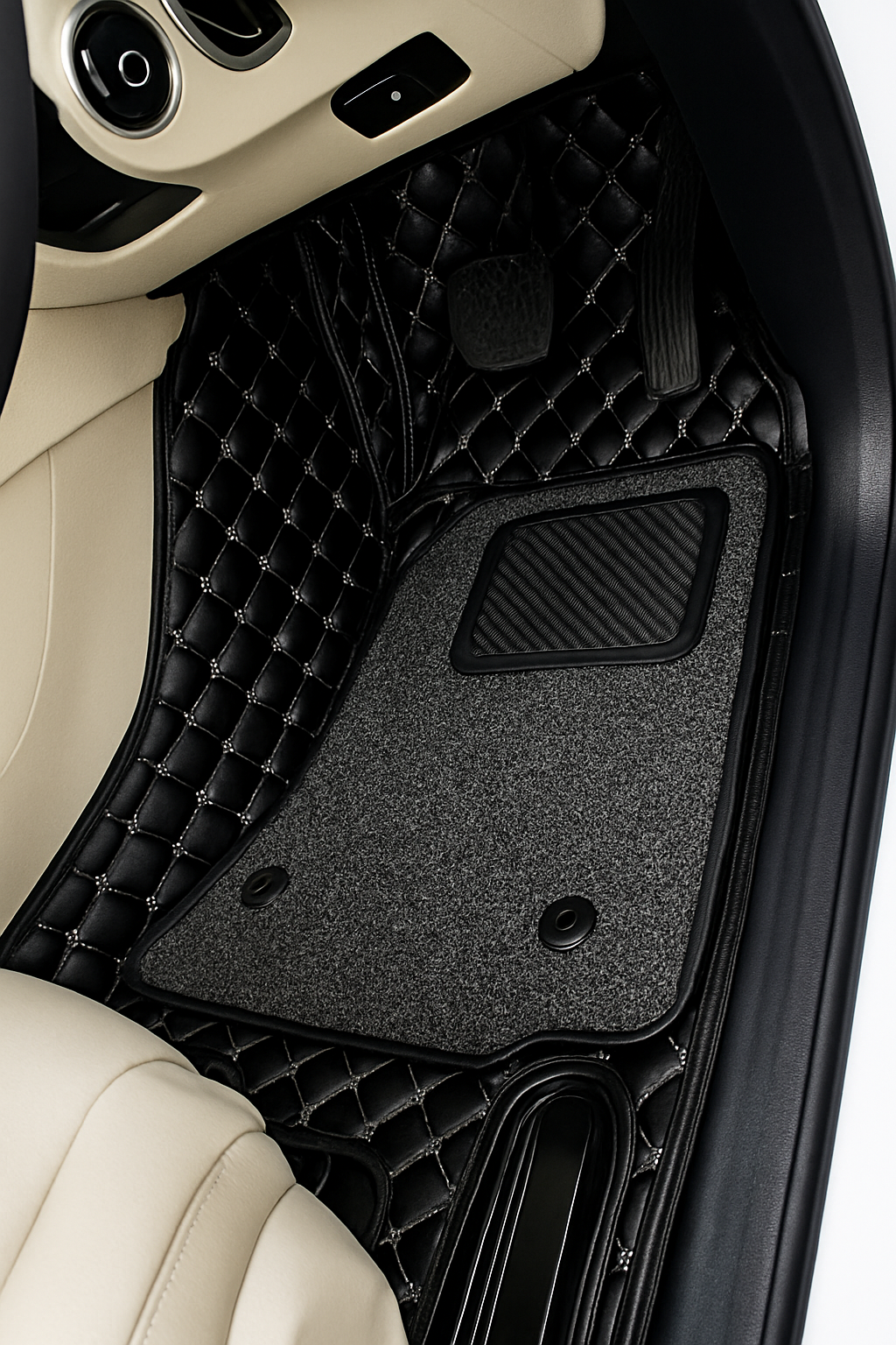AutoRepute Signature 7D Luxury Car Mats – Precision Fit for Skoda ( Kushaq, Kylaq, Slavia, Kodiaq, Octavia and Superb, Choose Your Car Model)