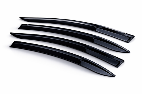 AutoRepute Premium Smoke Black Door Visors – Unbreakable | Rain & UV Protection | Keeps Interior Cool | Enhances Vehicle Look for  Kia ( Seltos, Sonet, Carens, Syross, Choose Your Car Model)