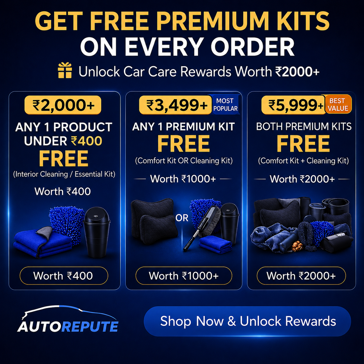 AutoRepute Chrome Line Door Visors – Premium Look | Unbreakable | Rain & UV Protection | Keeps Interior Cool for Hyundai (Venue , Creta, Verna, Exter, Alcazar, grand i10, Aura & more , choose your car model)