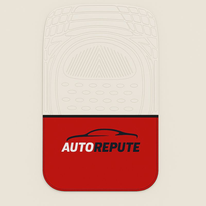 Autorepute All Vehicle Fit Autorepute All Vehicle Fit Beige Rubber Car Mats – More Than 80% Floor Coverage Rubber Car Mats – More Than 80% Floor Coverage