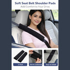 AutoRepute Soft Seat Belt Shoulder Cushion Pads – Ultimate Comfort for Every Drive ( Pack of 2)